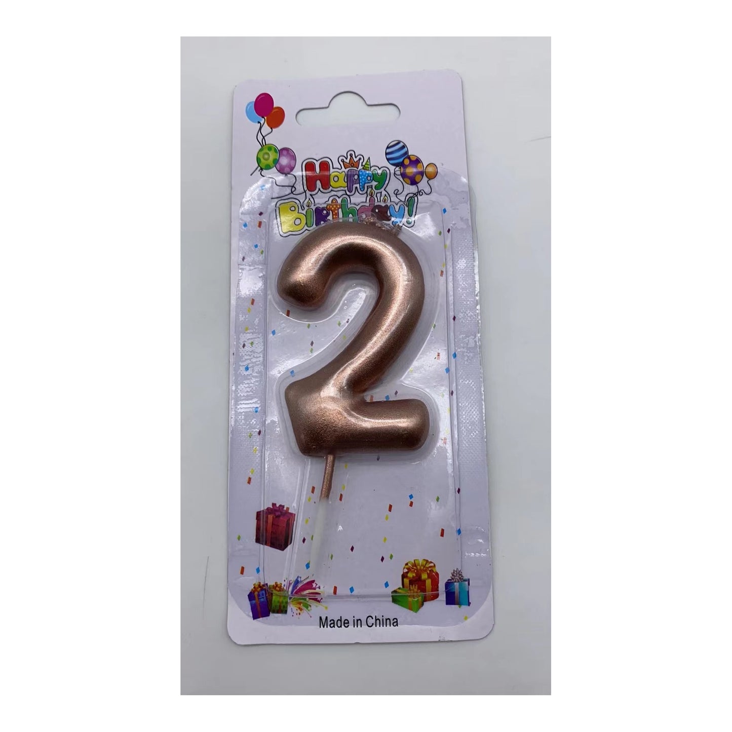 Birthday Candle Rose Gold 2