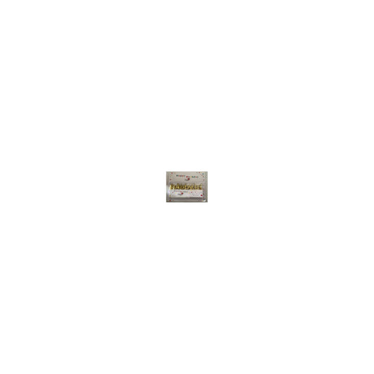 Letter Candle Happy Birthday Gold 120Pk/Cs 12Inner