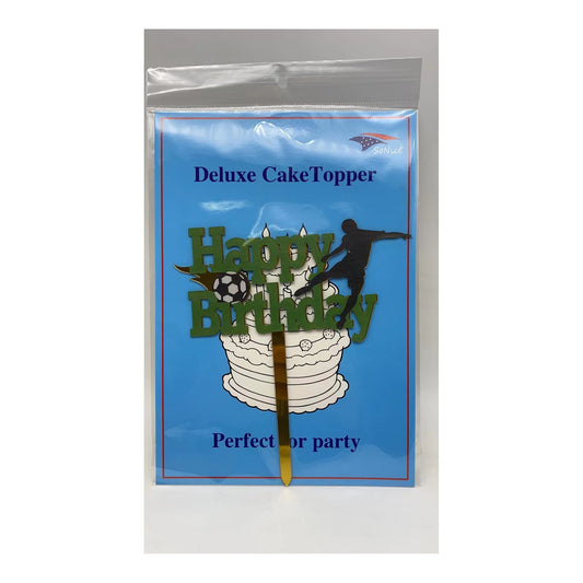 Cake Topper Soccer Inner 12 Pc