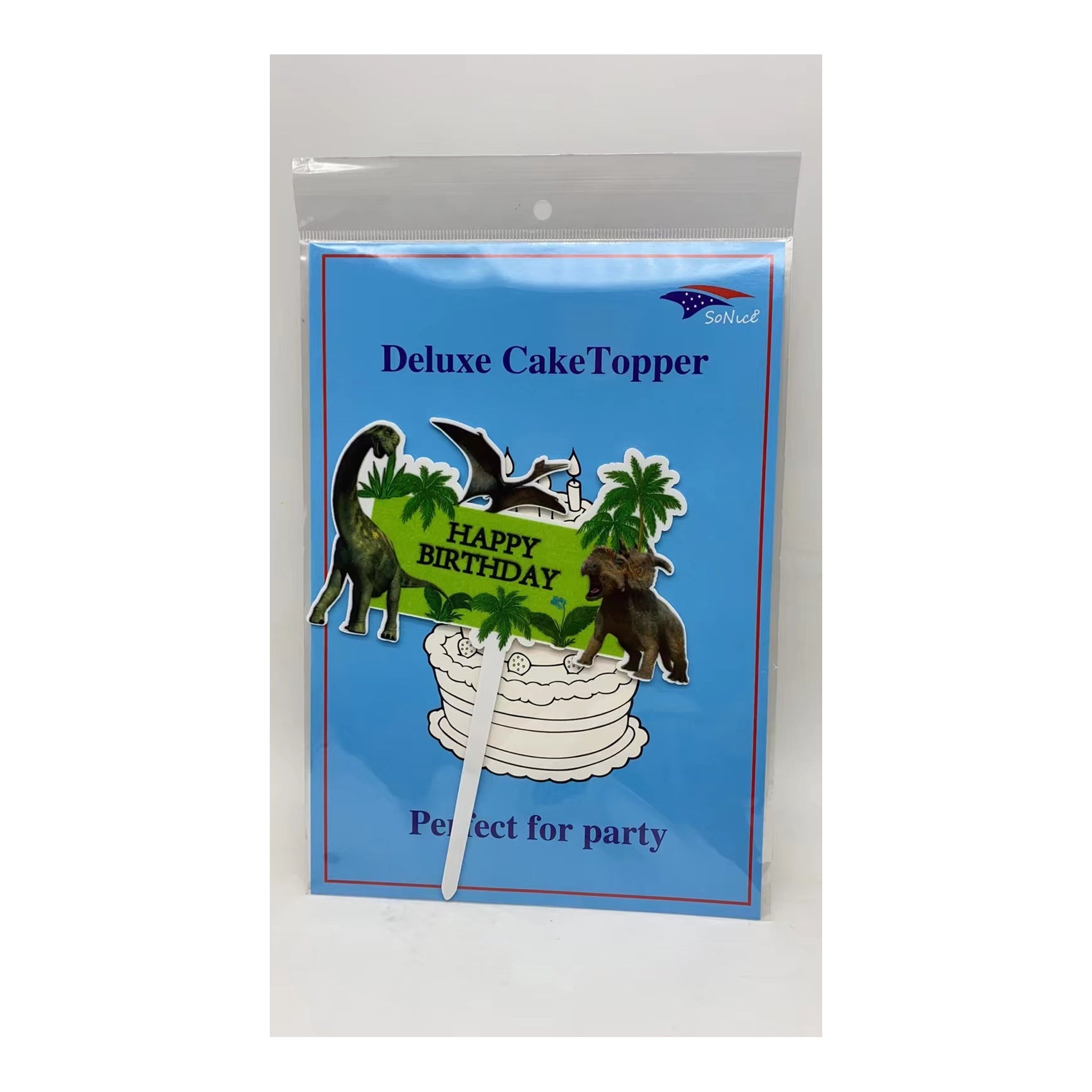 Cake Topper Dino Inner 12 Pc