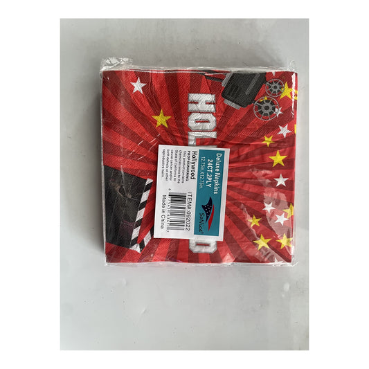 2 Ply Napkin 24 ct Hollywood 24Pk/Cs