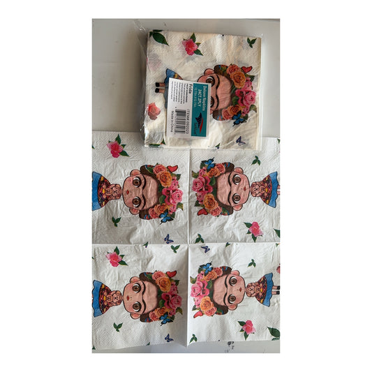2Ply Napkins 24 ct Frida 24Pk/Cs