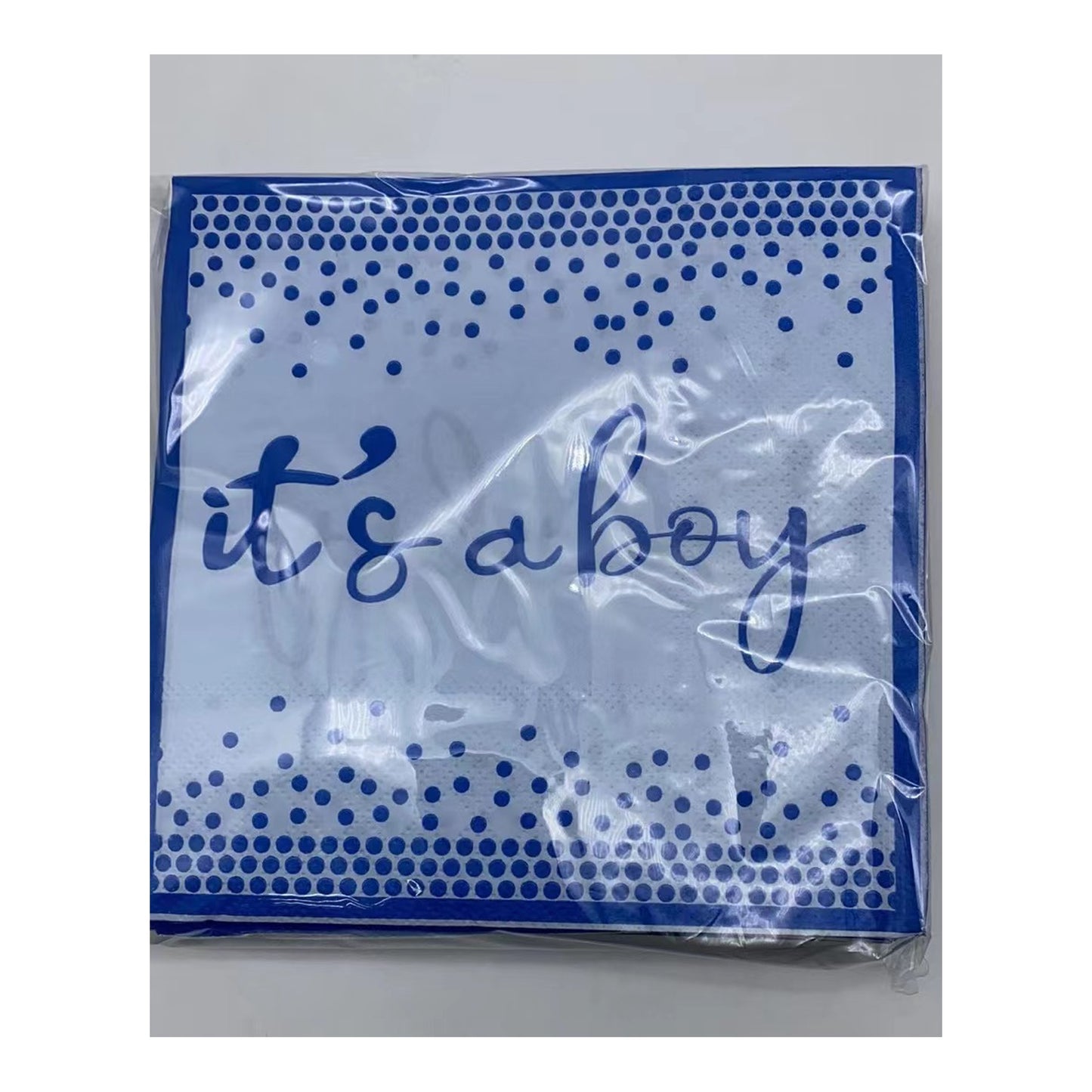 2 Ply Napkin It'S A Boy 24 ct 24Pk/Cs