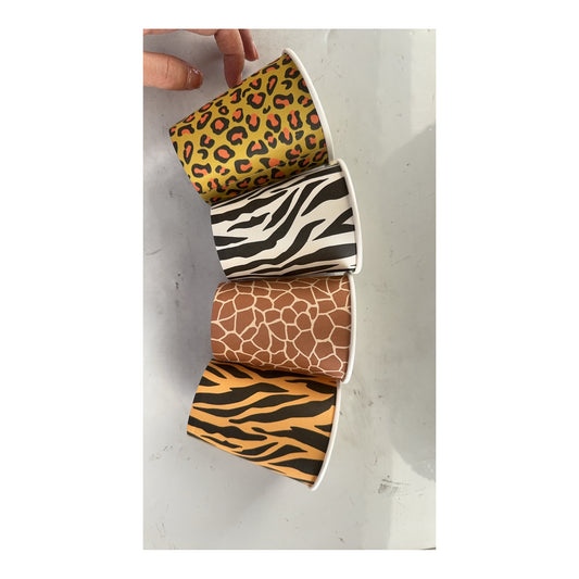 9Oz Paper Cup 24 ct Safari 24Pk/Cs