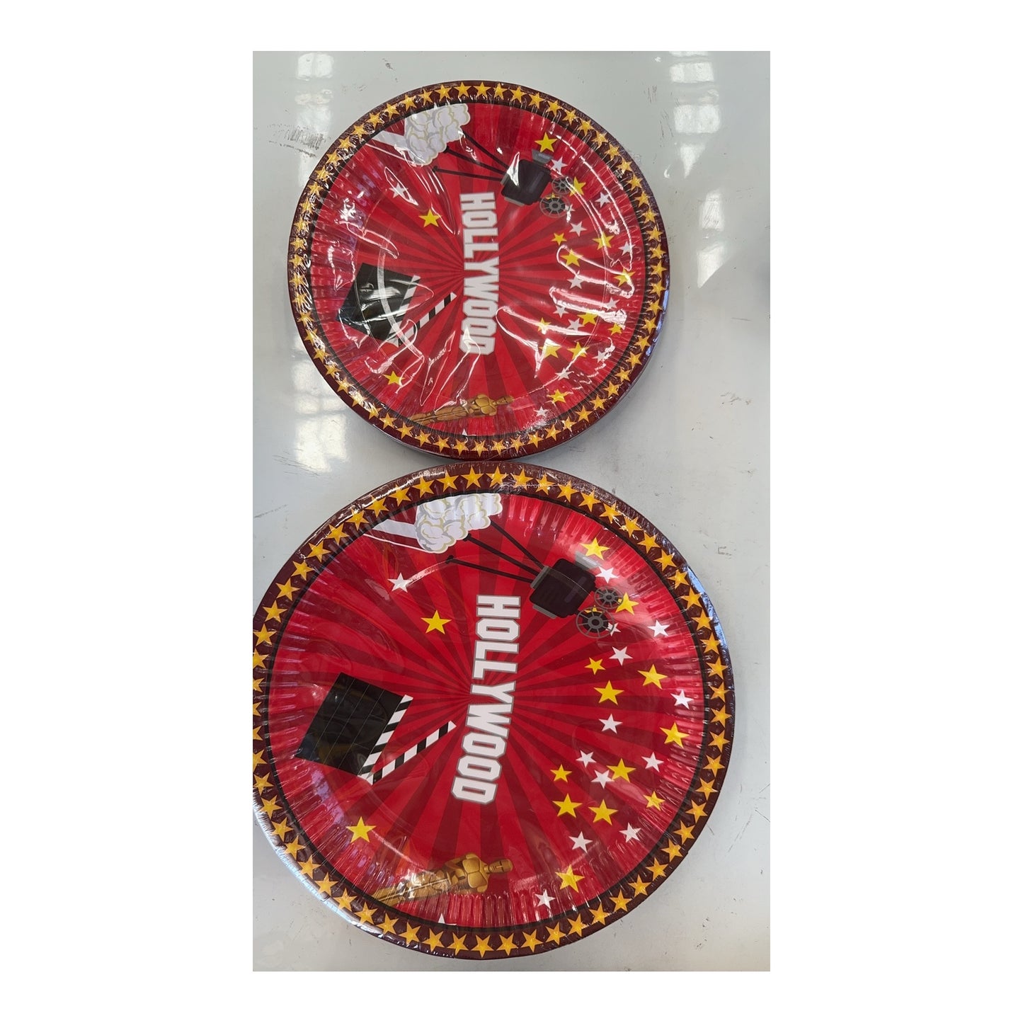 7" Plates 24 ct Hollywood 24Pk/Cs