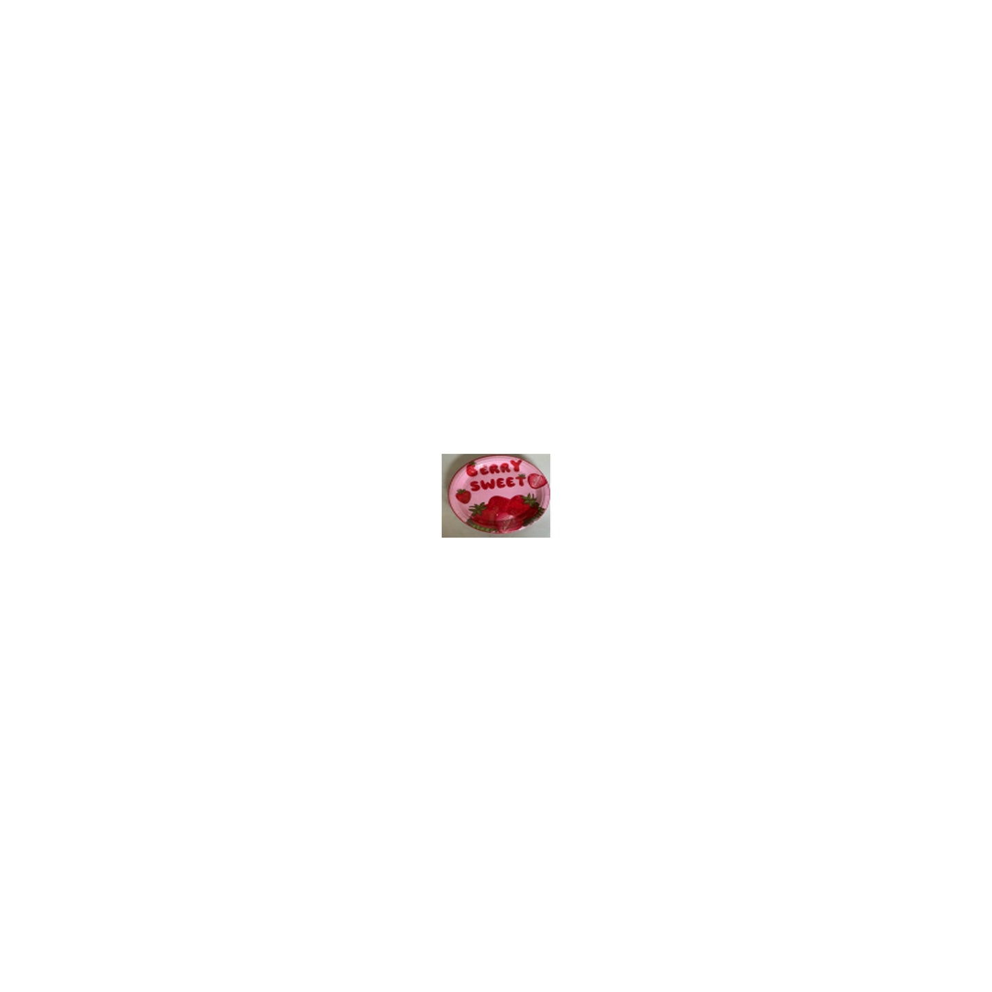 7"Paper Plate 24Ctstrawberry 24Pk/Cs
