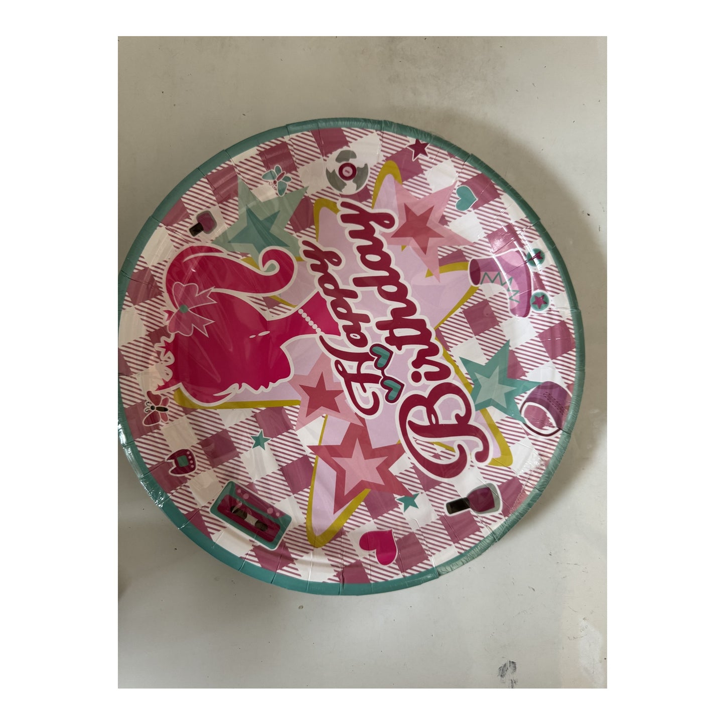 9" Plts 24 ct Pretty Girl 24Pk/Cs
