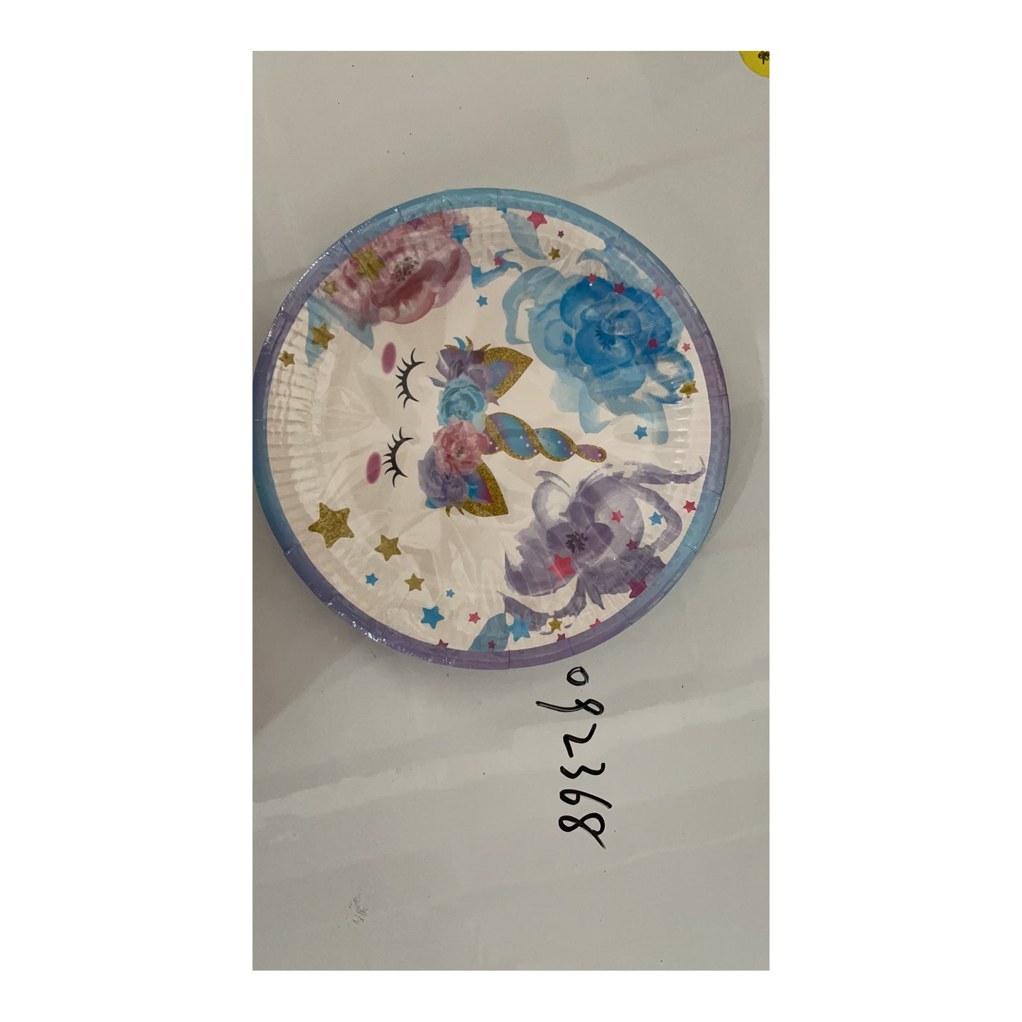 9" Plts 24 ct Unicorn 24Pk/Cs