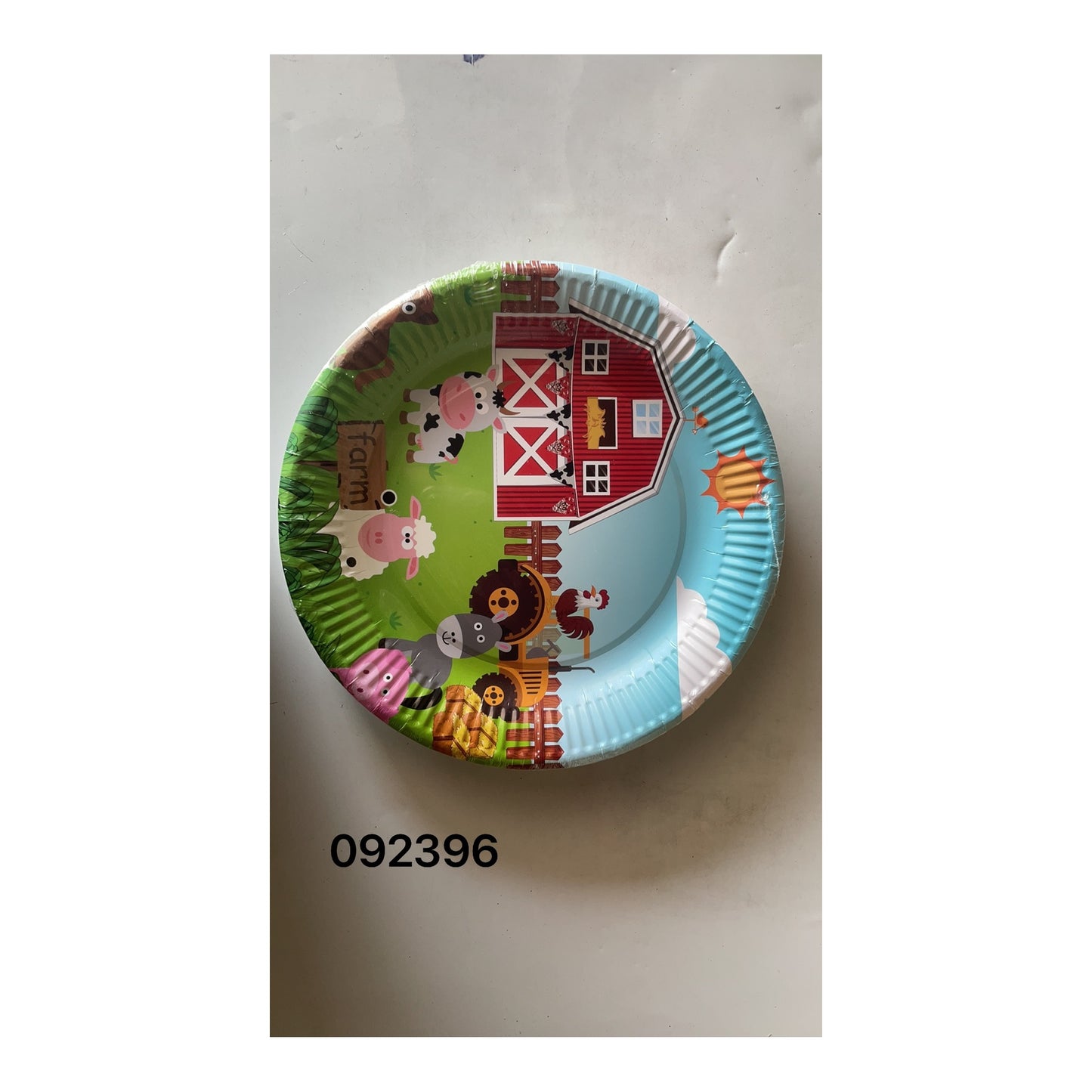 9" Plates 24 ct Farm 24Pk/Cs