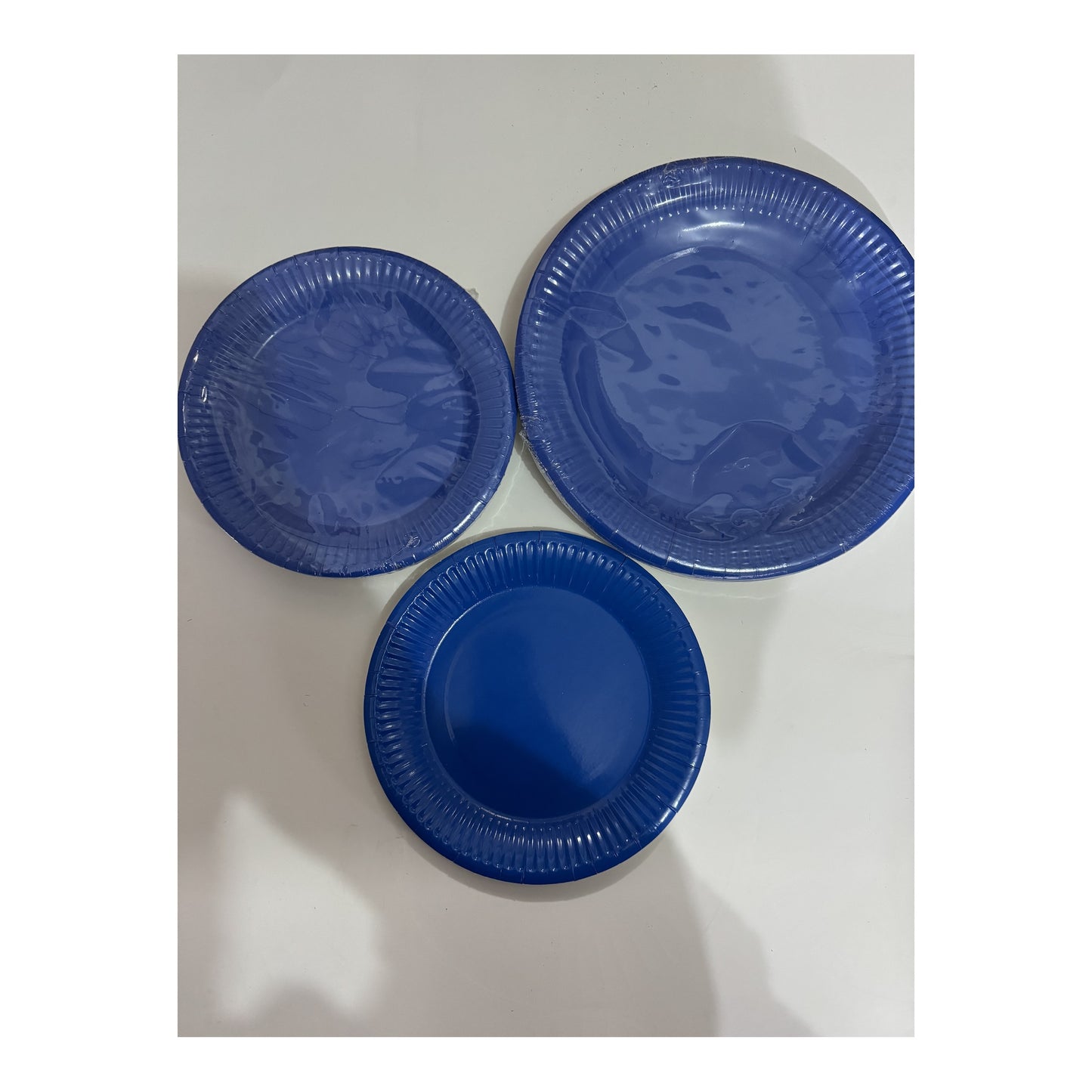 24 ct 7" Plates Royal Blue 24Pk/Cs