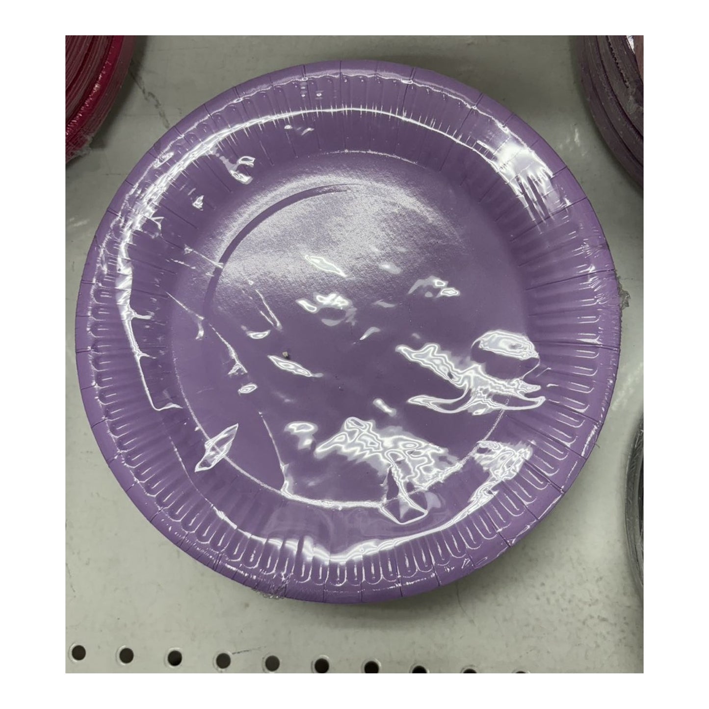 24 ct 9" Plates Lavender 24Pk/Cs