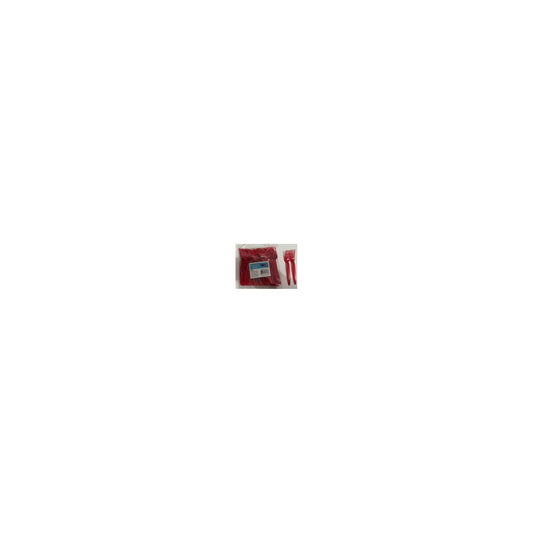 100 ct Plt Forks Red 24Pk/Cs