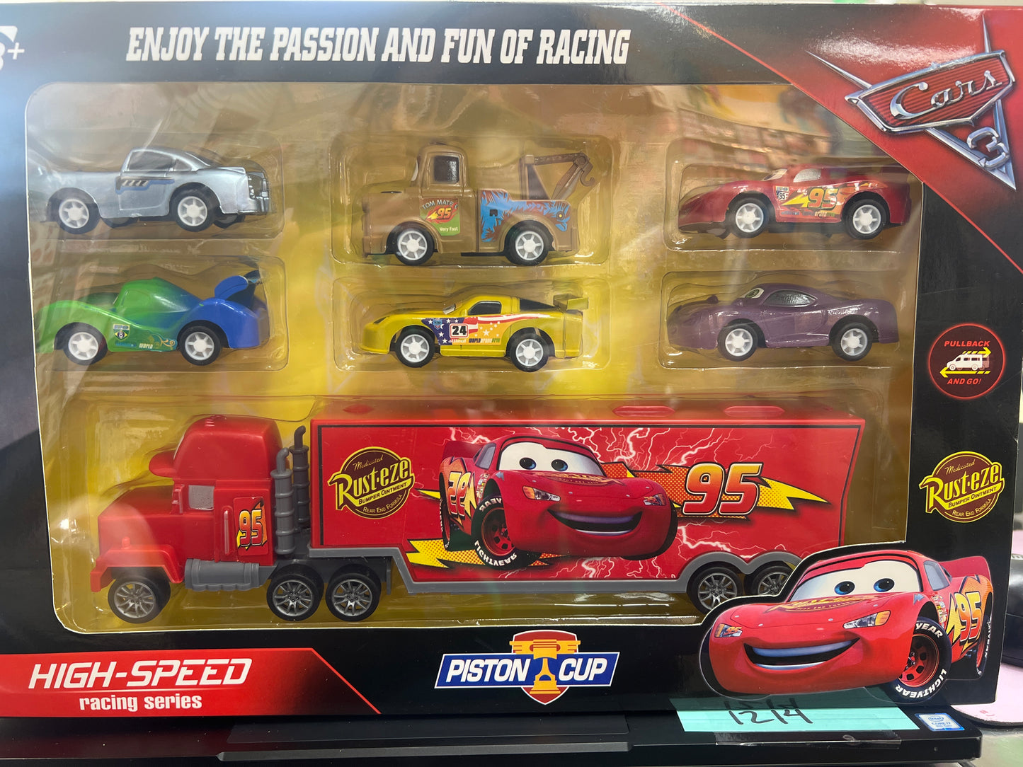 Cars Trailer 7pcs