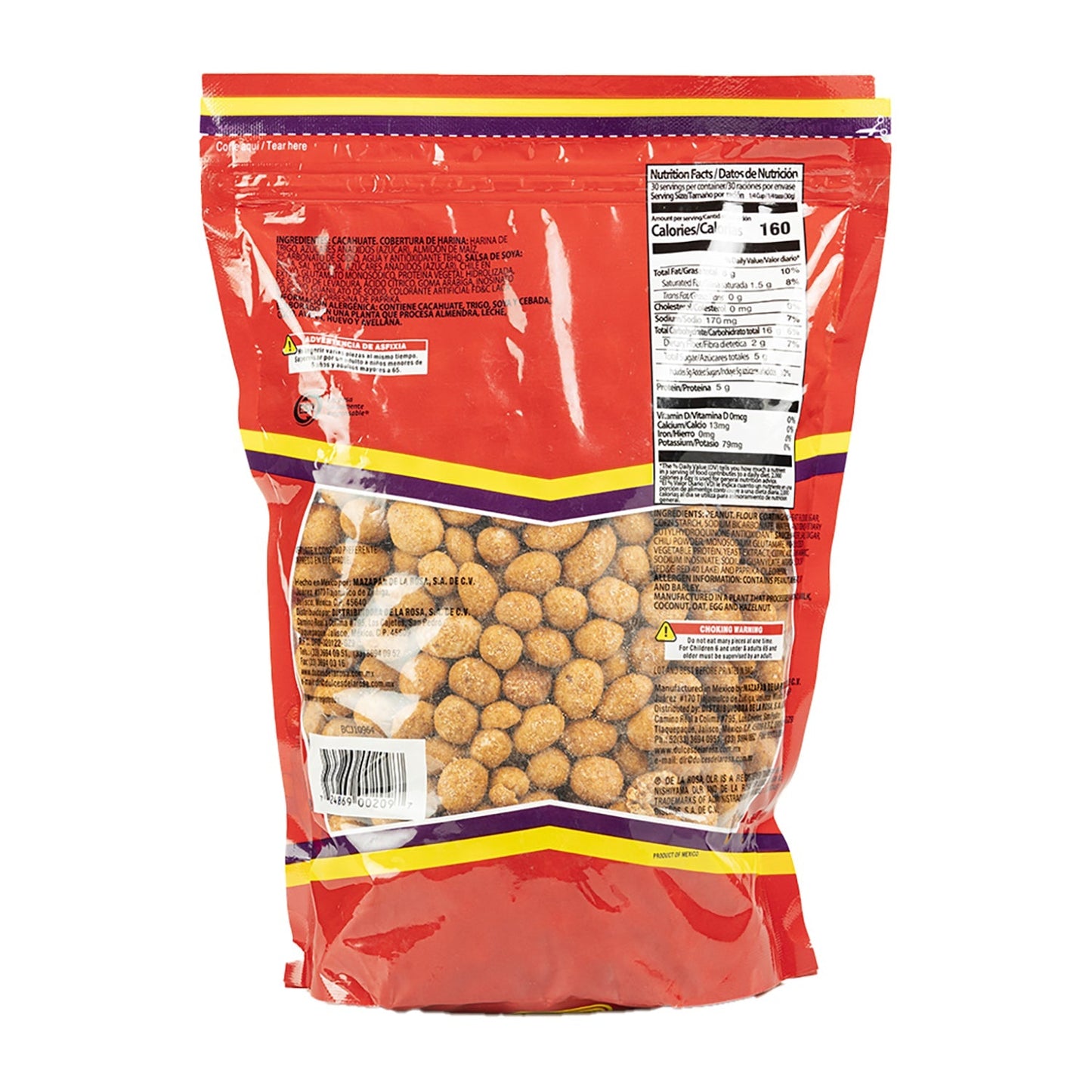 Dlr Cacahuate Japones 900g