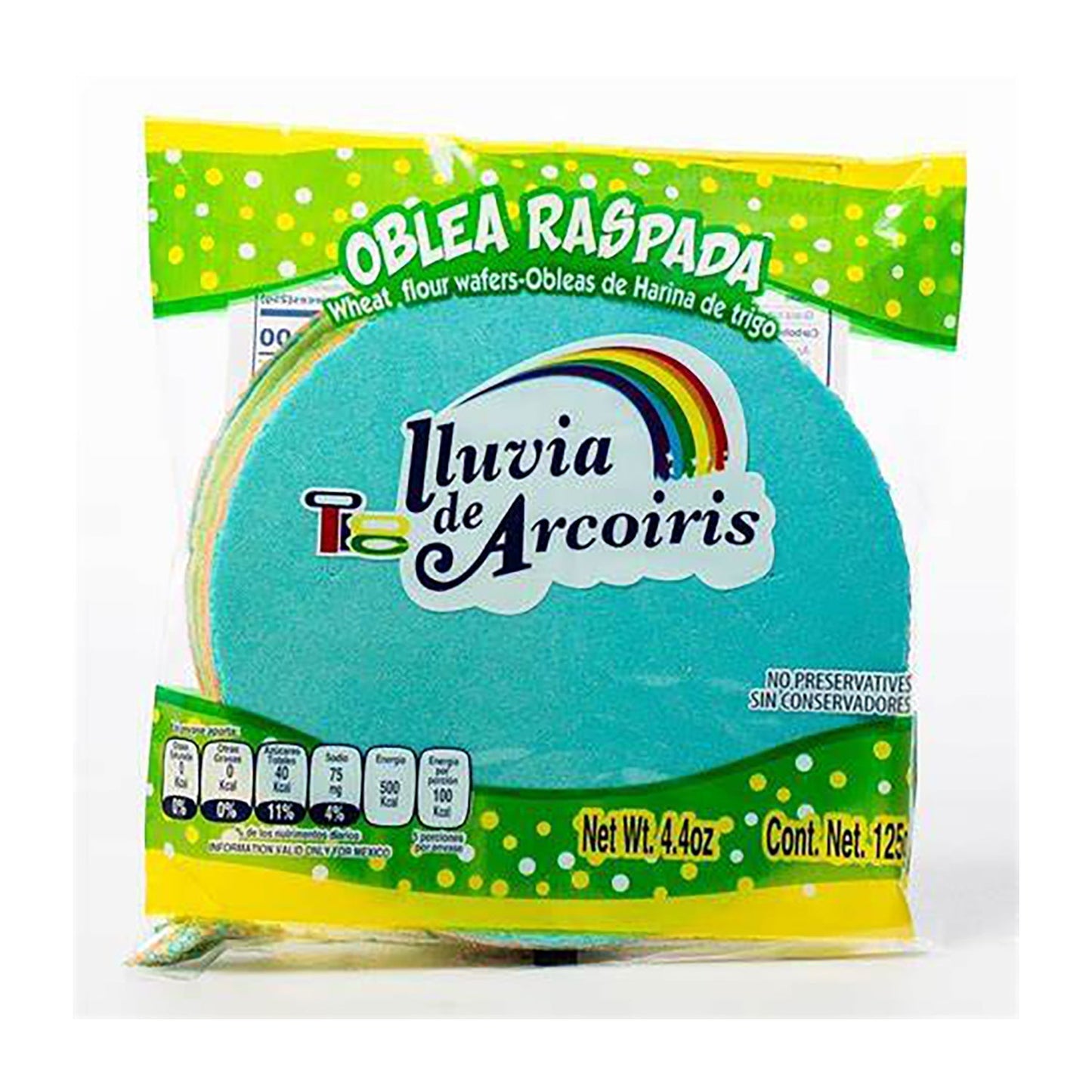 Arcoiris Oblea Frambuesada 37/125