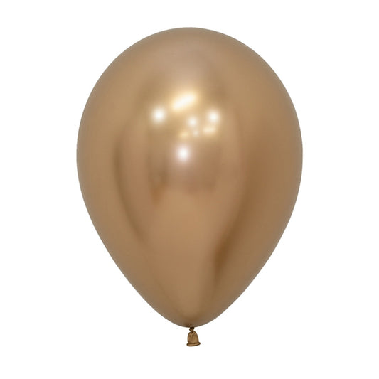 Betallatex Balloon Reflex Gold 50ct Latex Balloon 11"
