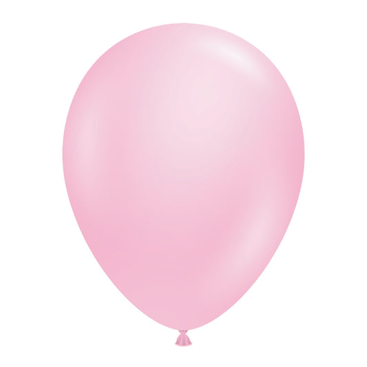 Tuftex Baby Pink 100ct Latex Balloon 11"