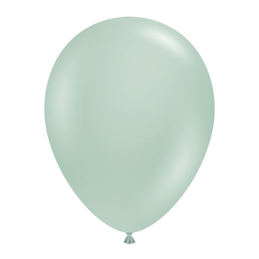 Tuftex Empower-Mint 100ct Latex Balloon 11"