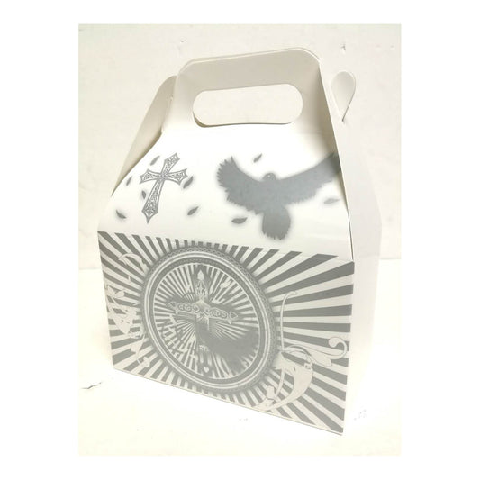 Treat Boxes Comunion Silver