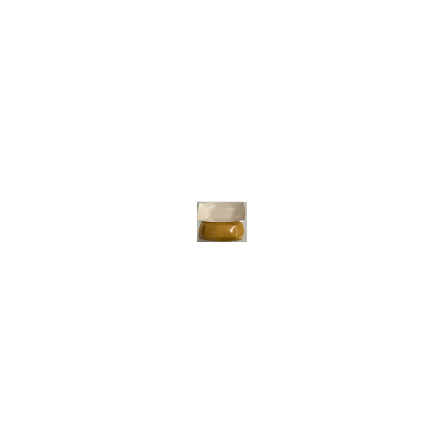 100 ct Paper Trays Gold 12Pk/Cs