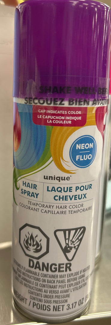 Neon Hair spray Purple