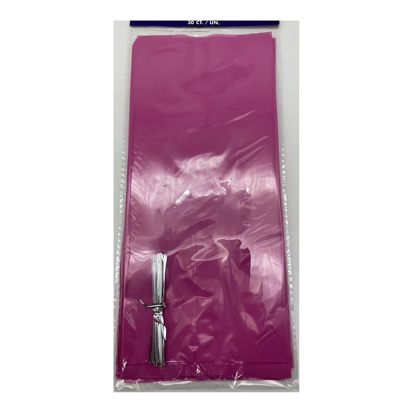 30 ct Cellophane bags Pink Inner 24 bags