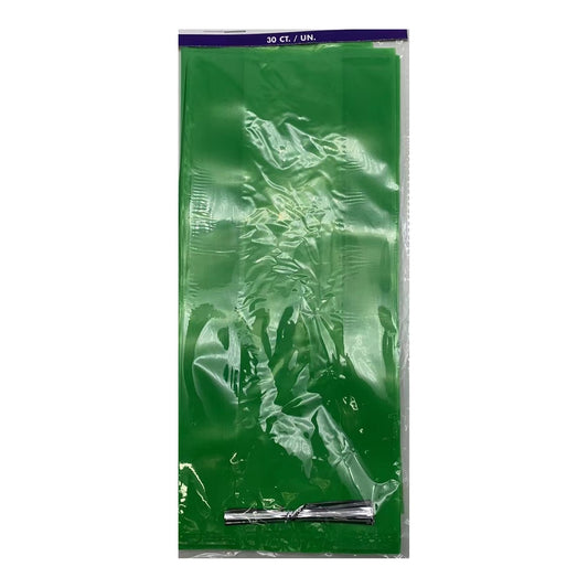 30 ct Cellopane Bag Emerald 144Pk/Cs Inner 24Pk