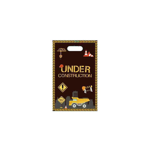 30 ct Loot bags Under Construction 480Pk/Cs Inner 12Pk