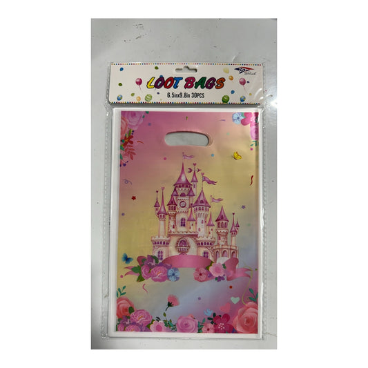 30 ct Loot bags Princess 120Pk/Cs