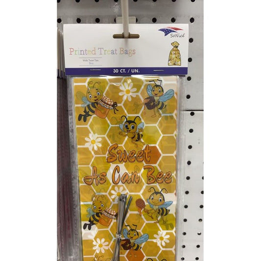 Cellophane Bags Bee 30pcs