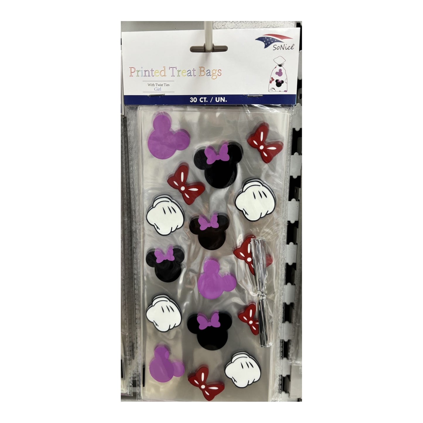 Cellophane bags 30 ct Girl 240Pk/Cs