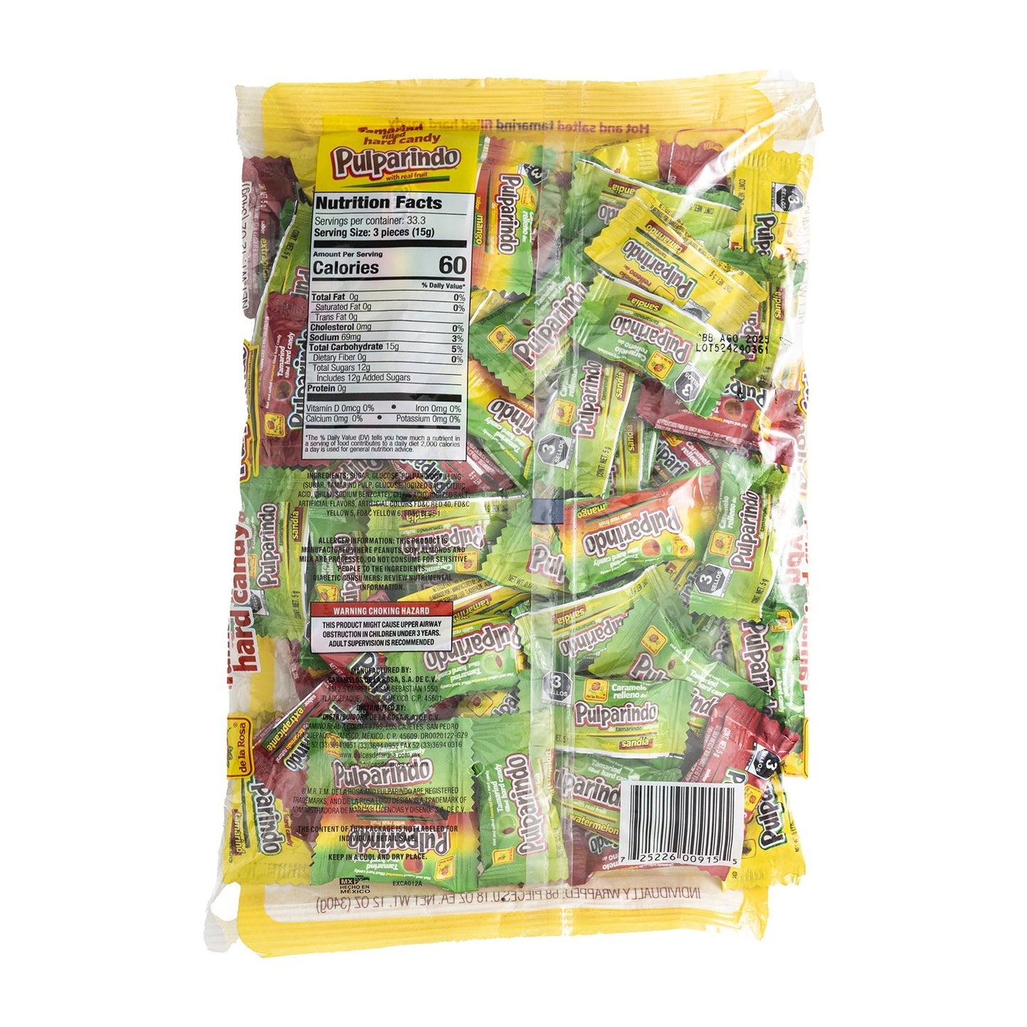Dlr Pulparindo Hard Candy 68ct