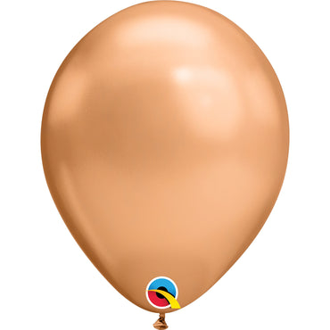 Qualatex Balloon Chrome Cooper 25ct Latex Balloon 11"