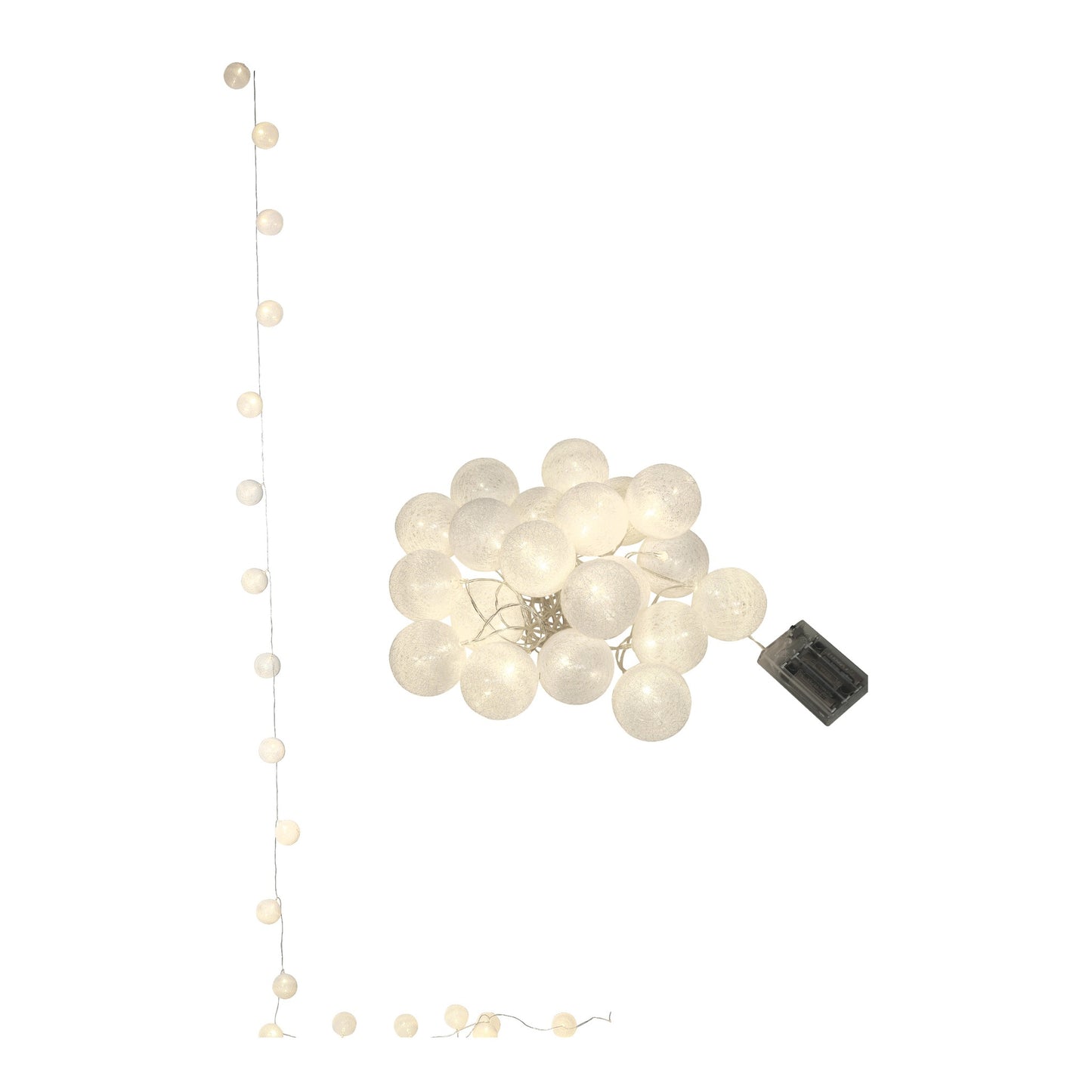 13ft Cotton Ball LED Lights