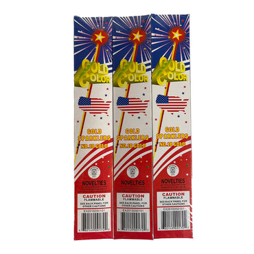 8pc Gold Sparkler 12ct