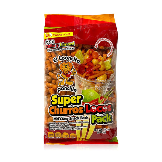 16oz El Leon Churro Loko Chile