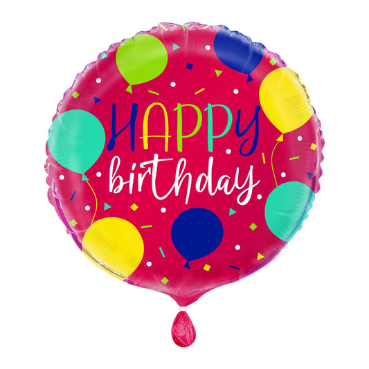 Birthday Balloon Foil Balloon 18"