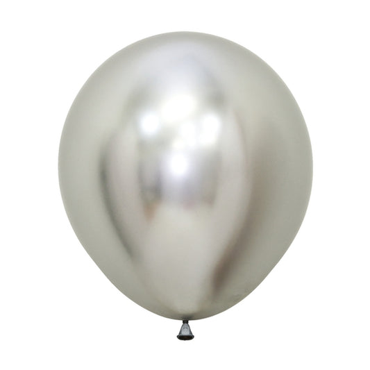 Betallatex Reflex Silver 15ct Foil Balloon 18"