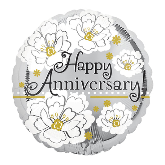 Anniversary Foil Balloon 18"