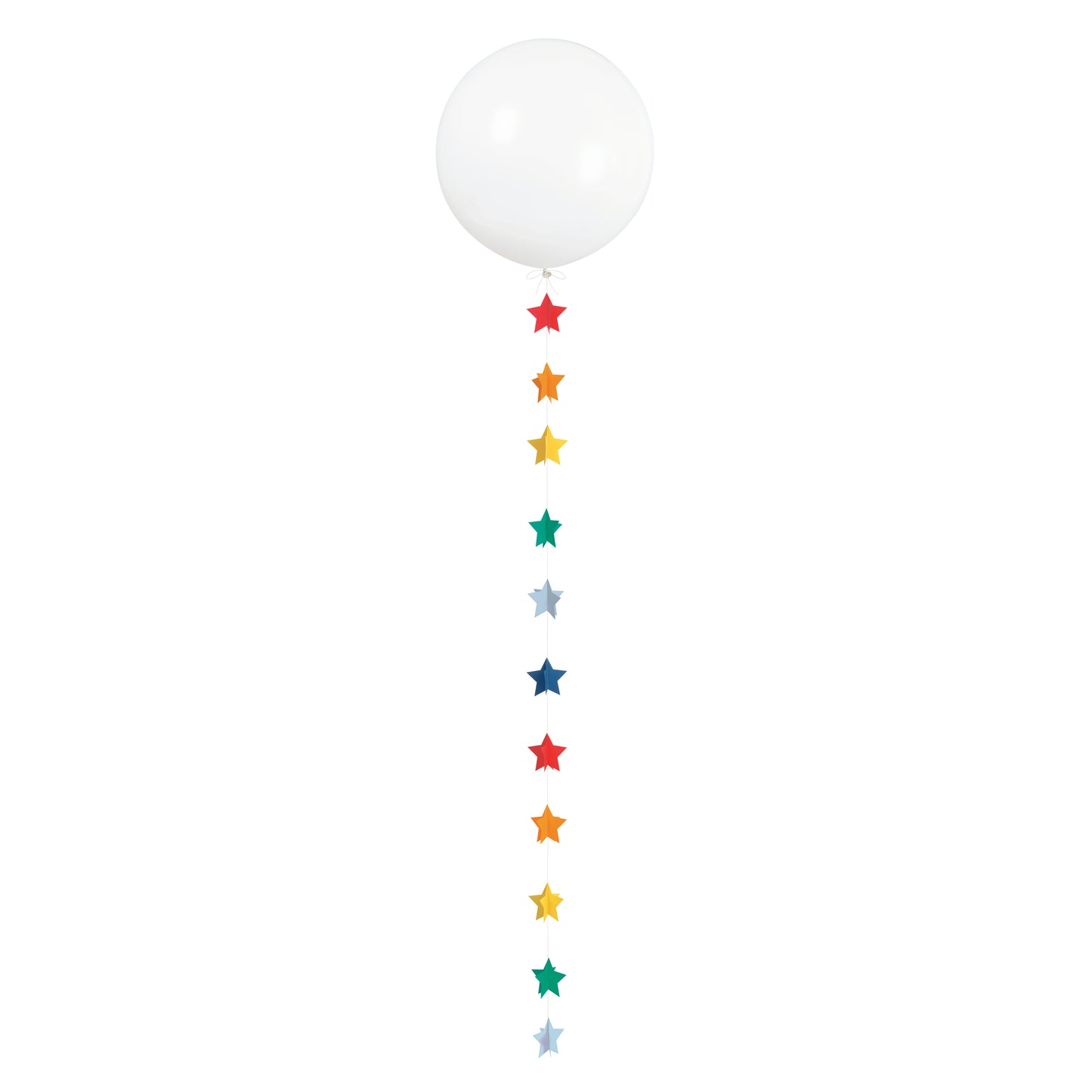 Estrellas de cola de globo de 6 pies