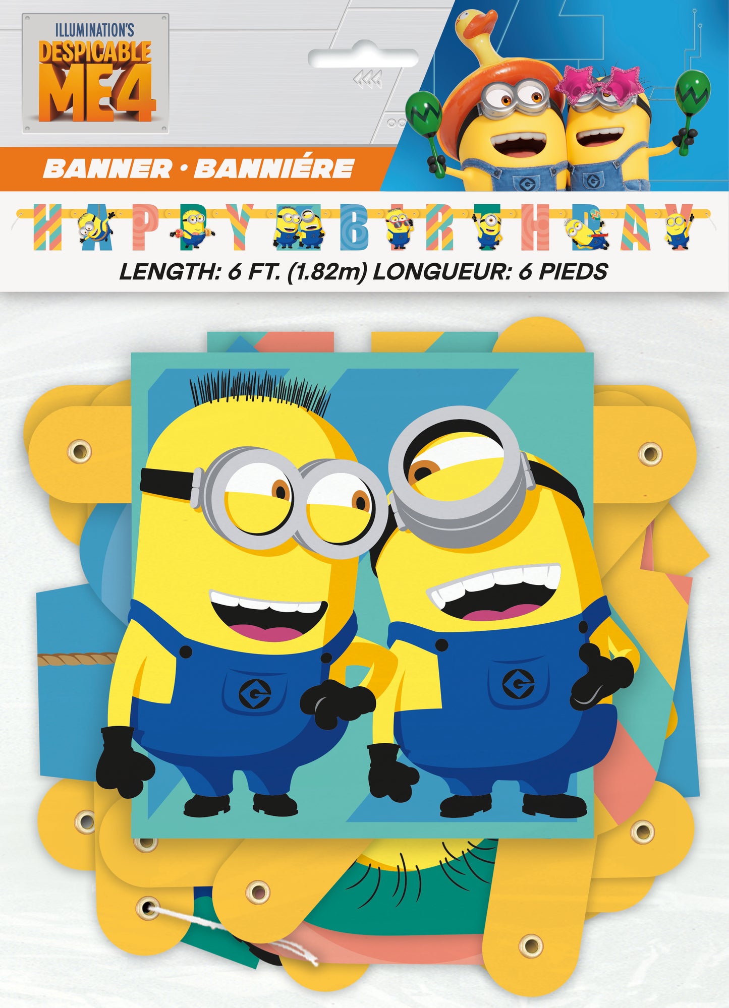 6ft Minion Banner