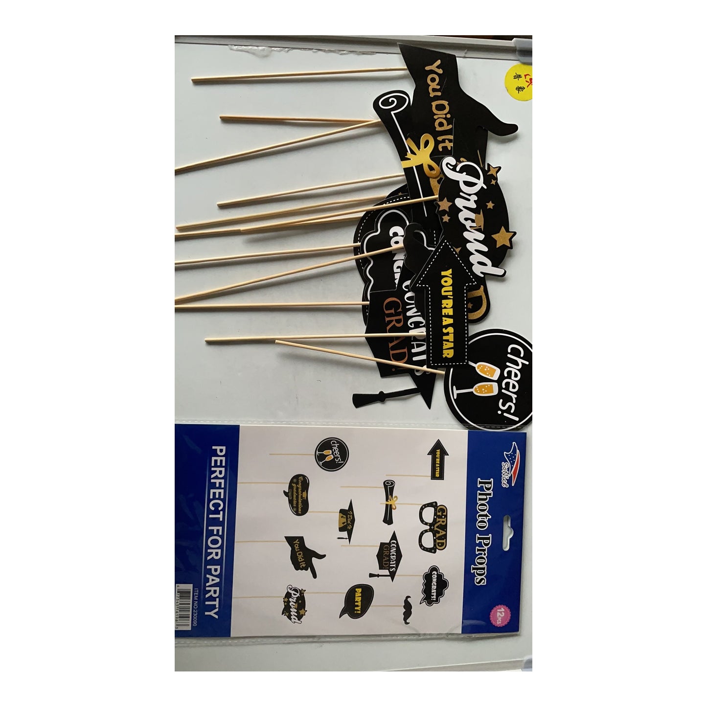 Photo Props Graduation 120Pk/Cs