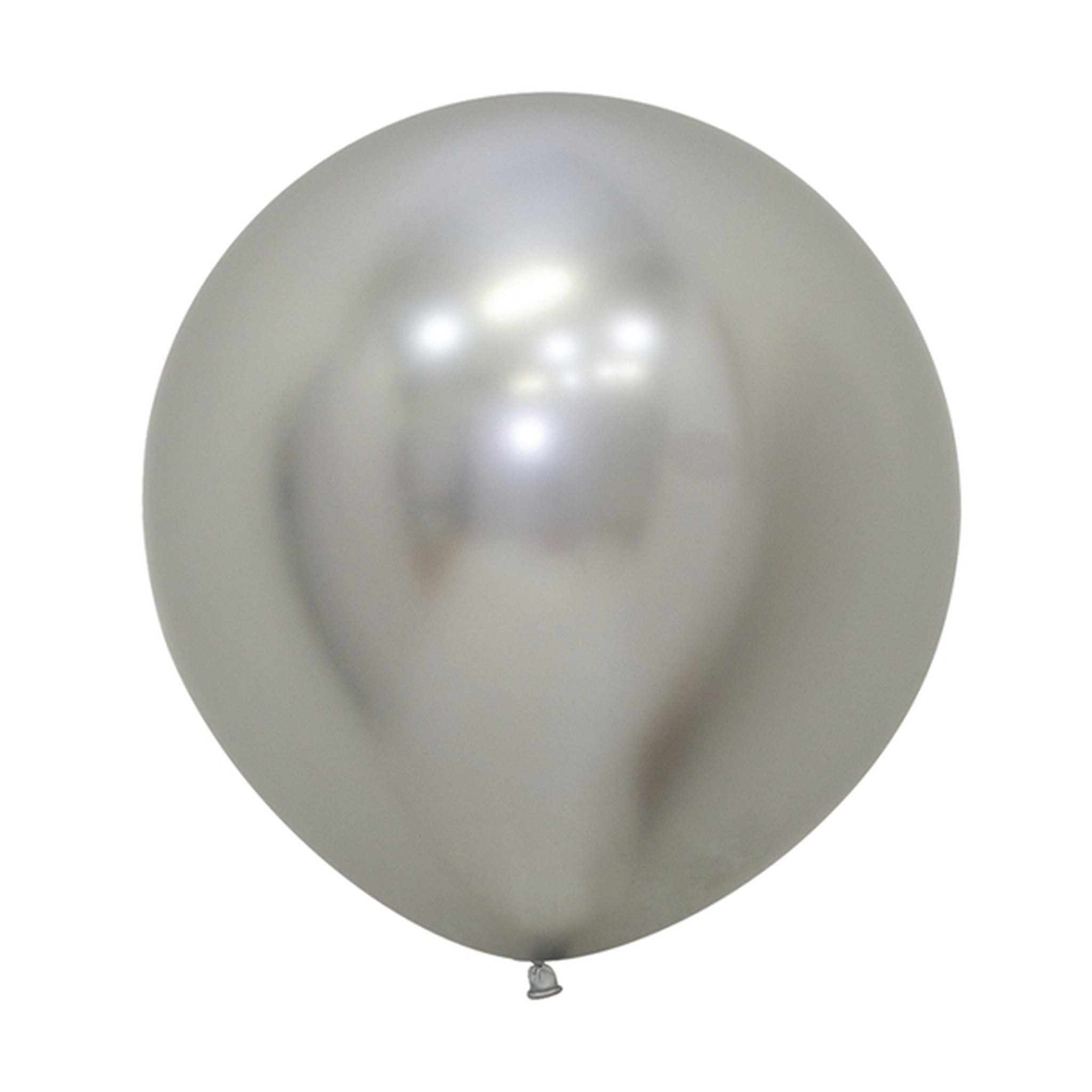 Betallatex Reflex Silver 10ct Foil Balloon 24"