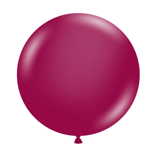 Tuftex Burgundy 3ct Foil Balloon 24"