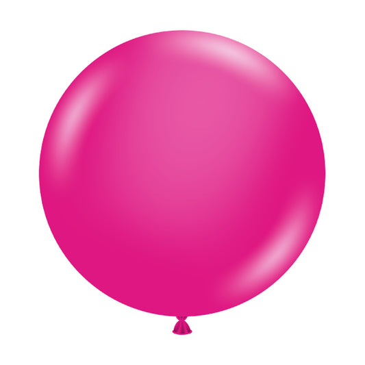 Tuftex Hot Pink 3ct Foil Balloon 24"