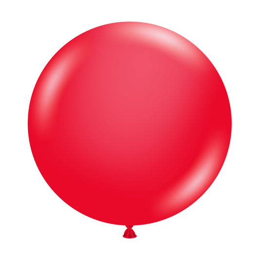 Tuftex Red 3ct Foil Balloon 24"