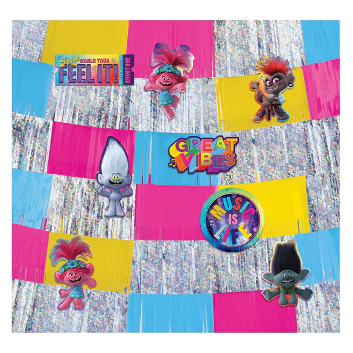 Fondo de lujo Trolls