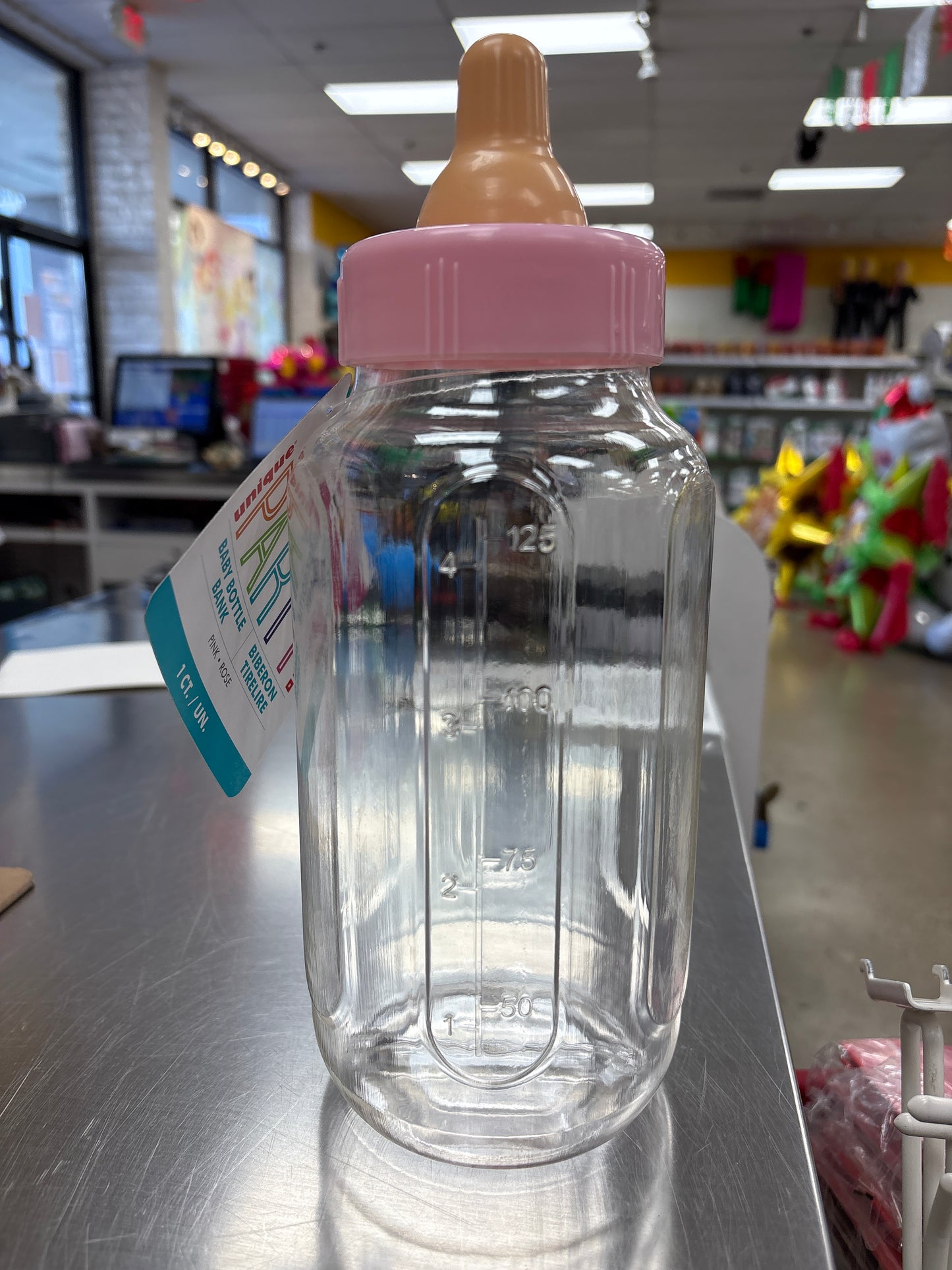 Baby Bottle Bank Pink
