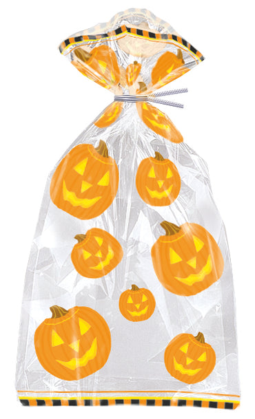 Cellophane Bag Halloween 20ct