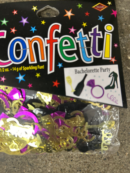 Confetti Bachelorette Party